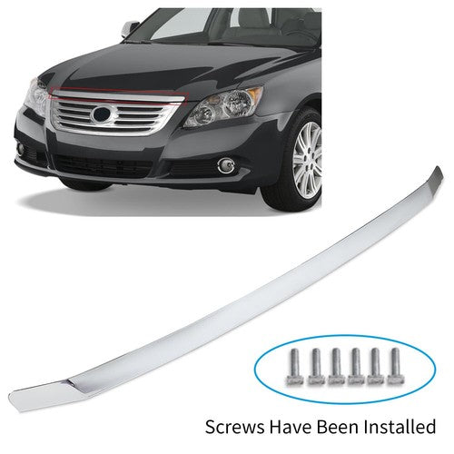 DURAFORCE Hood Molding for Toyota Avalon 2005-2010 Front Grille Cover Chrome Trim
