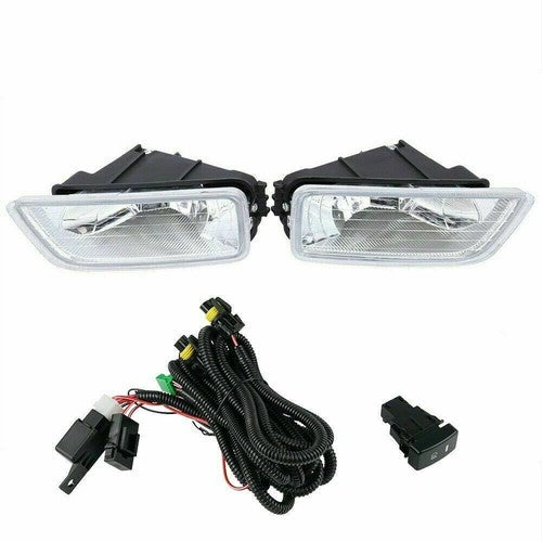 DURAFORCE Fit 2006-2007 Honda Accord Sedan Front Upper Grille & Bumper Grill Fog lights