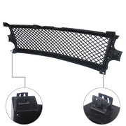 DURAFORCE ABS Plastic Black Front Bumper Grille New Fit For Chevrolet Silverado 1999-2002