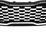 DURAFORCE 86350B0010 Front Upper Grille Chrome for 2017-2018 for Kia Forte Sedan LX SX