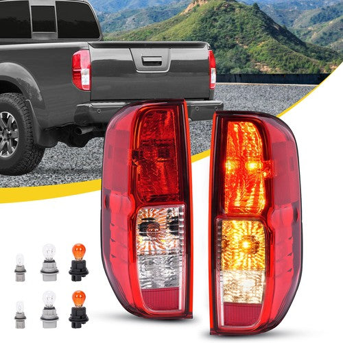 DURAFORCE Pair Tail Lights Lamps for Nissan Frontier 2005-2021