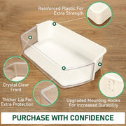 DURAFORCE For SAMSUNG RF260BEAEWW Refrigerators Door Shelf Bin Right Side DA97-12650A