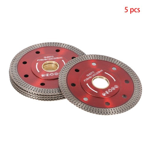 DURAFORCE 4" Dry Wet Super Thin Diamond Porcelain Saw Blades Ceramic Cutting Disc Wheels