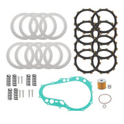 DURAFORCE Plates Kit For Suzuki QuadSport Z400 2003-2014 Heavy Duty Clutch Friction Steel
