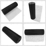 DURAFORCE 1/2inch Hardware Cloth 19 Gauge Black PVC Coated Wire Fencing Garden Fence Roll