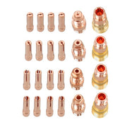 DURAFORCE 63PCS TIG Welding Fittings Accessories kit Nozzle Collets Body Gas Lens
