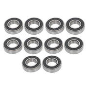 DURAFORCE 10Pcs 1641-2RS Deep Groove Ball Bearings 1In Inner Dia 2In OD 9/16In Bore Sealed