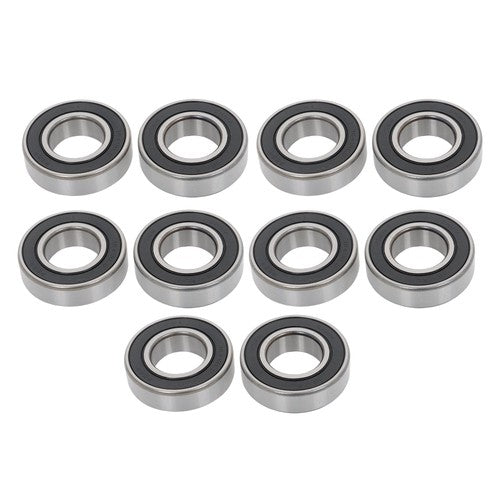 DURAFORCE 10Pcs 1641-2RS Deep Groove Ball Bearings 1In Inner Dia 2In OD 9/16In Bore Sealed