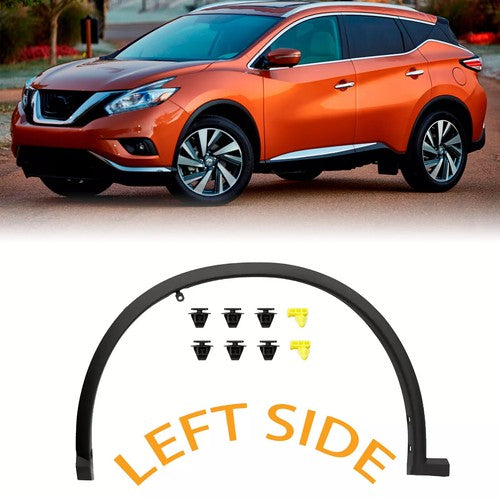 DURAFORCE Front Fender Flare Molding Trim Driver Side Fit 2015-2024 2022 Nissan Murano New
