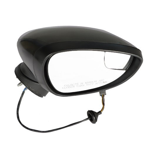 DURAFORCE Power Mirror For Ford Fiesta 2014-2019 Right Side Manual Fold with BSD Paintable