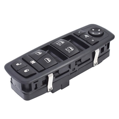 DURAFORCE For Jeep Grand Cherokee 2010-2020 Front LH Car Window Switch Black ABS Plastic