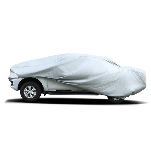 DURAFORCE Pickup Truck Cover Waterproof UV Rain Dust Outdoor Protection Silver Universal