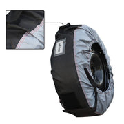DURAFORCE Cases+Tyre 4Pcs Bags Car Cover With Handheld Tyre For Black 420D And Black 600D