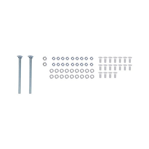 DURAFORCE Zinc-Plated For RV Steel Bumper-Mounted Generator & Cargo Carrier Tray Kit