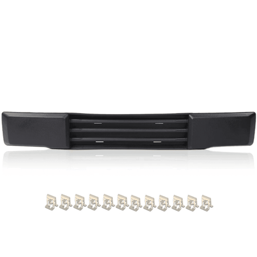 DURAFORCE For 2015 2016 2017 Ford F150 Front Bumper Cover Lower Grille Trim Panel Black