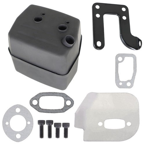DURAFORCE Exhaust Muffler Deflector Kit for Husqvarna Ported 61 268 272 272XP 268K 272S US
