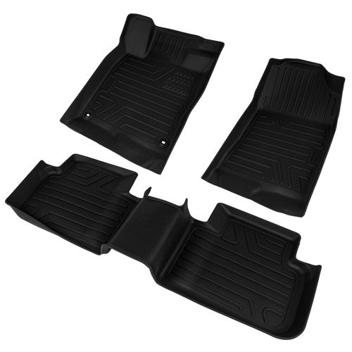 DURAFORCE TPE Floor Mats for Honda Civic 2022 2023 2024 2025 / Acura Integra 2023-2025