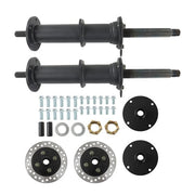 DURAFORCE New Fit For 7 Inch and 8 Inch wheels 40 Inch Rear Axle Kit with 4 Stud Hub USA