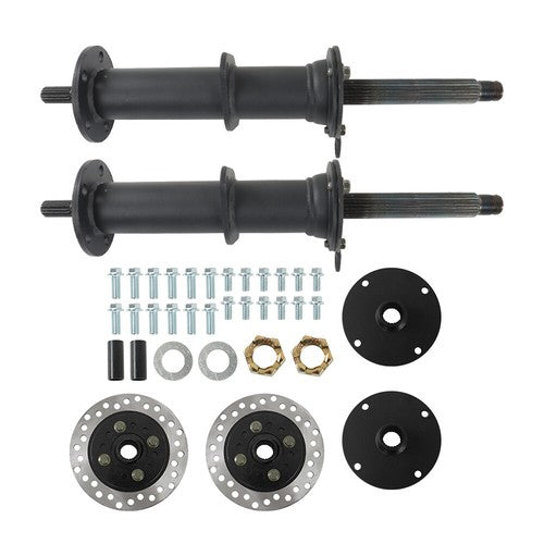 DURAFORCE New Fit For 7 Inch and 8 Inch wheels 40 Inch Rear Axle Kit with 4 Stud Hub USA