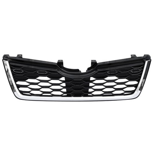 DURAFORCE Front Upper Grille Assembly for Subaru Forester 2019 2020 2021 w/Chrome Tirm