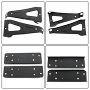 DURAFORCE Rear Step Bumper Assembly Chrome Steel Fit For 1997-2003 2004 Dodge Dakota
