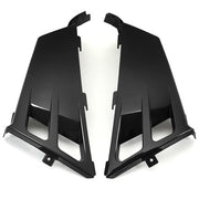 DURAFORCE Pair Gas Tank Side Covers Plastic Wrap For Yamaha Banshee 1987-2006 Black