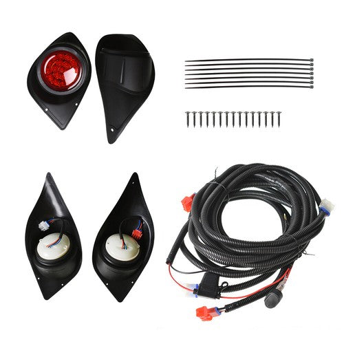 DURAFORCE For Yamaha Drive G29 Golf Cart LED Headlight & Tail Light Gas or Electric 2007+