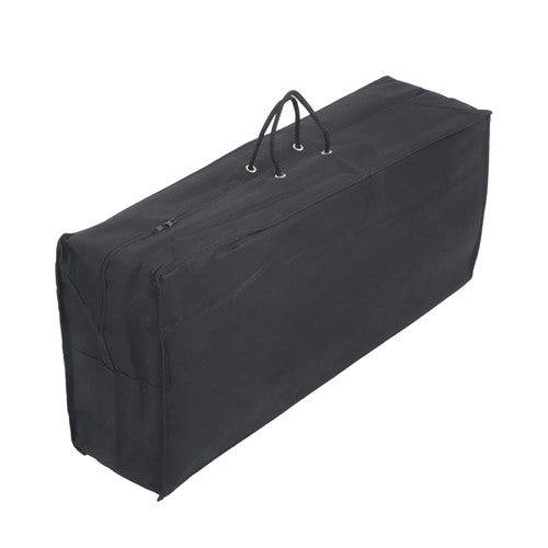 DURAFORCE 9x12 ft Waterproof Outdoor Rug Outdoor Plastic Straw Rug Carpet Black & White