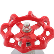 DURAFORCE Stainless Steel Gate Valve 1-1/2" NPT Female Rotary Sluice Valve With Wheel Hand