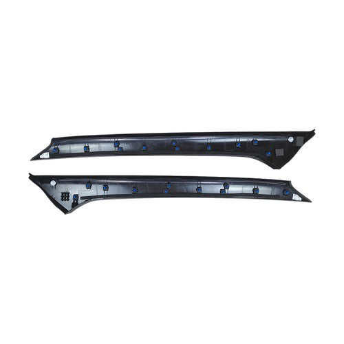DURAFORCE For Hyundai IX25 Creta 2015-2019 Left&Right Windshield Side Pillar Molding Black