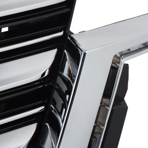 DURAFORCE Plastic Front Upper Bumper Grille Chrome Fit For Cadillac Escalade 2021-2023
