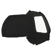 DURAFORCE Black Soft Top w/Plastic Window For Mercury Capri 1990-June 1993 Convertible