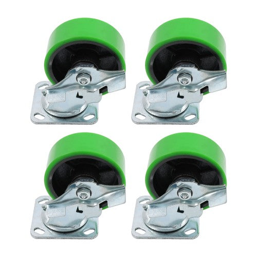 DURAFORCE 4 wheels 5 Inch Caster Wheels Heavy Duty,Capacity 4000LB