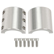 DURAFORCE Universal Steel 2" Inch OD Size Roll Cage Mounts Split Collar Tube Clamps