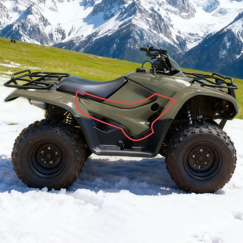 DURAFORCE Right Side Plastic Cover for Honda TRX420FE FM TE TM 2007-2013 2008 Part 83550HP5 600ZA
