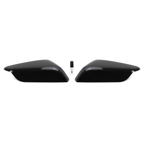 Driver and Passenger Side Mirror Cover Cap with Glue for Chevrolet Malibu 2016-2024