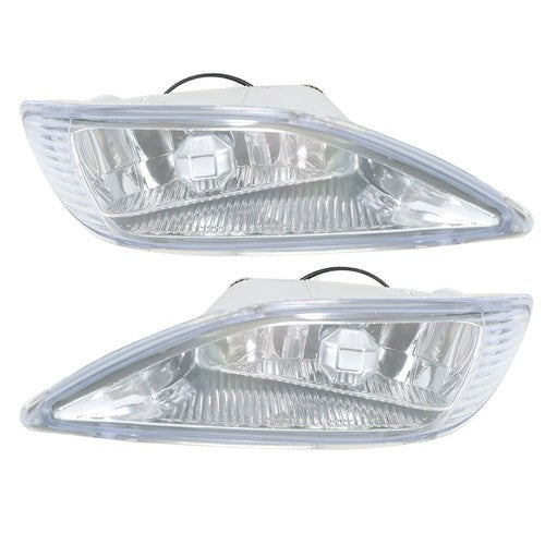 DURAFORCE For Toyota Corolla 2005-2008 Camry 02-04 Front Bumper Fog Light Lamp Clear Lens