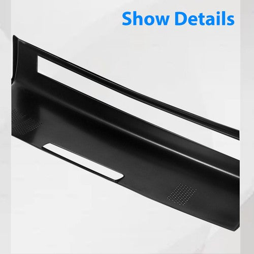 Black Dash Pad Cover Cap For 1981-1991 Chevrolet GMC Truck SUV