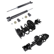 DURAFORCE Front Struts + Rear Shock Absorbers For Nissan Altima 2.5L l4 3.5L V6 2007-2012