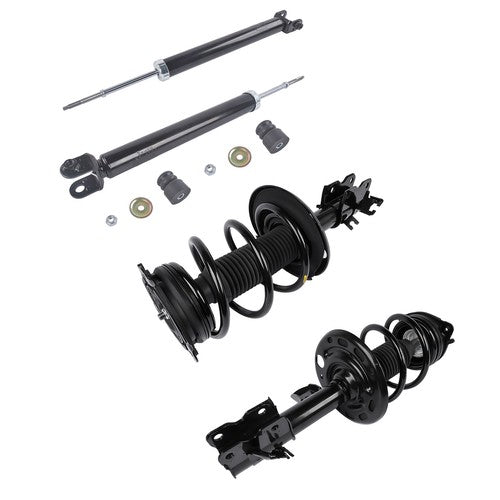 DURAFORCE Front Struts + Rear Shock Absorbers For Nissan Altima 2.5L l4 3.5L V6 2007-2012