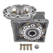 DURAFORCE MRV063 Ratio 100:1 Worm Gear Speed Reducer, 56C Flange 0.57HP Input, Keyed Shaft