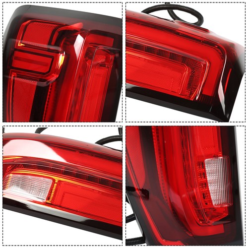 DURAFORCE Left Side Red Lens Tail Light LED For GMC Sierra 2019 2020 2021 2022 Driver