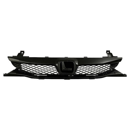 DURAFORCE Yellow Lens Fog Lights Kit Front Bumper Grille for 09-11 for Honda Civic 4Dr