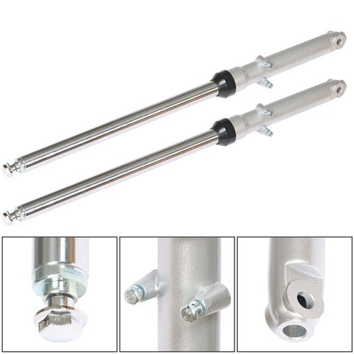 DURAFORCE 2Pcs Motorcycle 27" Front Fork Oil Shock Absorber For Honda CG125 CT90 CT110