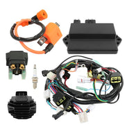 DURAFORCE Ignition Coil CDI Relay Regulator Wire Harness For Yamaha Raptor YFM350R 04-13