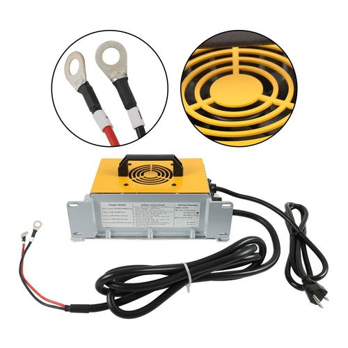 DURAFORCE 58.4V 30A Lithium Battery Charger Waterproof For EZGO Yamaha Club Car Golf Cart