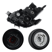DURAFORCE For Nissan Maxima 2009-2014 Chrome Halogen RH+LH Headlights Assembly Projector