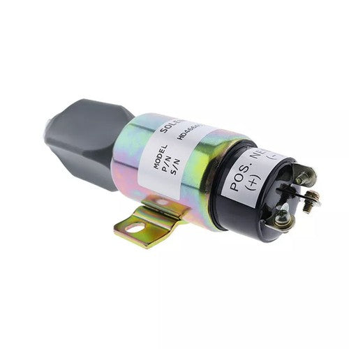 DURAFORCE Fuel Shutoff Solenoid 1751-24E7U1B for Cummins Engine 24V DC SA-3766-T 1700-2536
