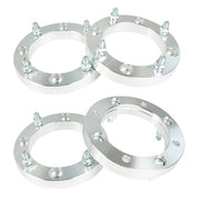 DURAFORCE Wheel Spacers 4x156 1" 131mm M12x1.5 Silver 4Pcs For Polaris Polaris RZR 2015+