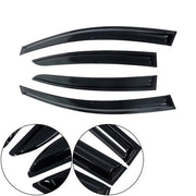 DURAFORCE 4x Window Visors Rain Guards Vents Smoke For Hyundai Elantra 2017 2018-2020